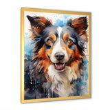 Border Collie Brilliance - Dog Bedroom Wall Art