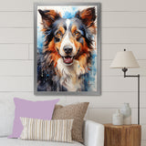 Border Collie Brilliance - Dog Bedroom Wall Art