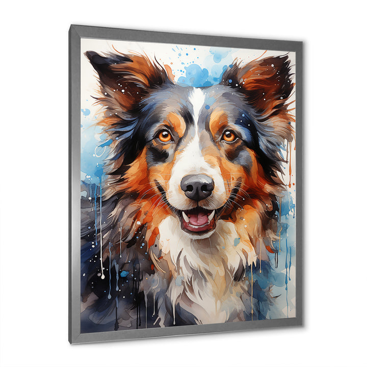 Border Collie Brilliance - Dog Bedroom Wall Art