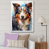 Border Collie Brilliance - Dog Bedroom Wall Art