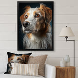 Borzoi Beauty - Dog Canvas Wall Art