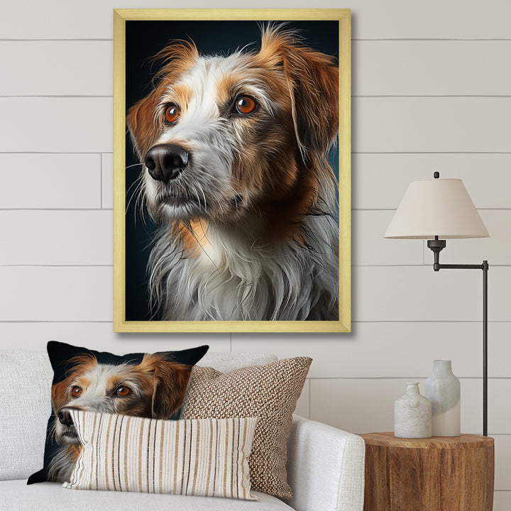Borzoi Beauty - Dog Canvas Wall Art