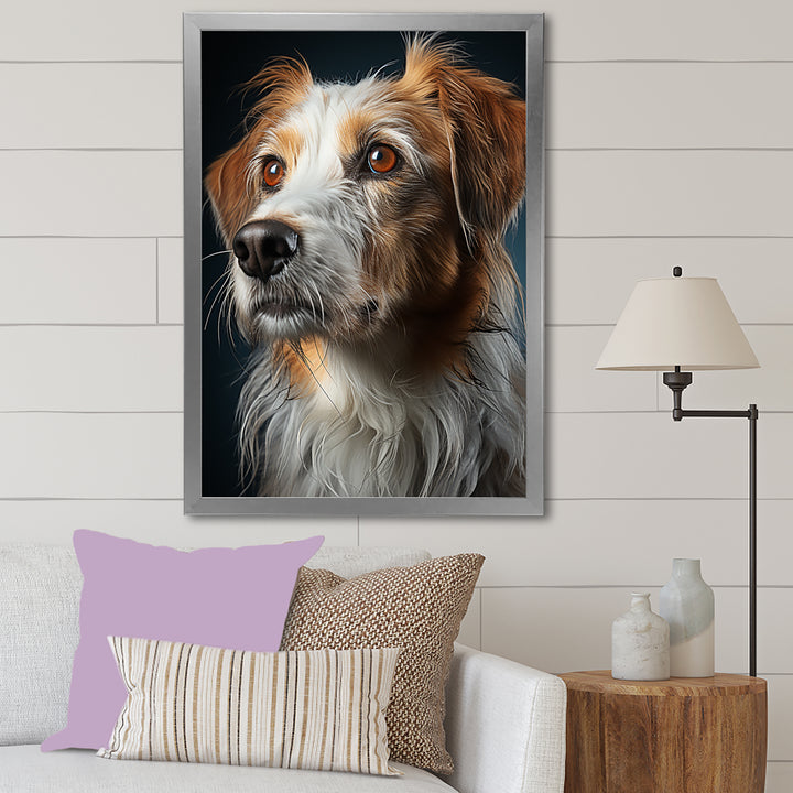 Borzoi Beauty - Dog Canvas Wall Art