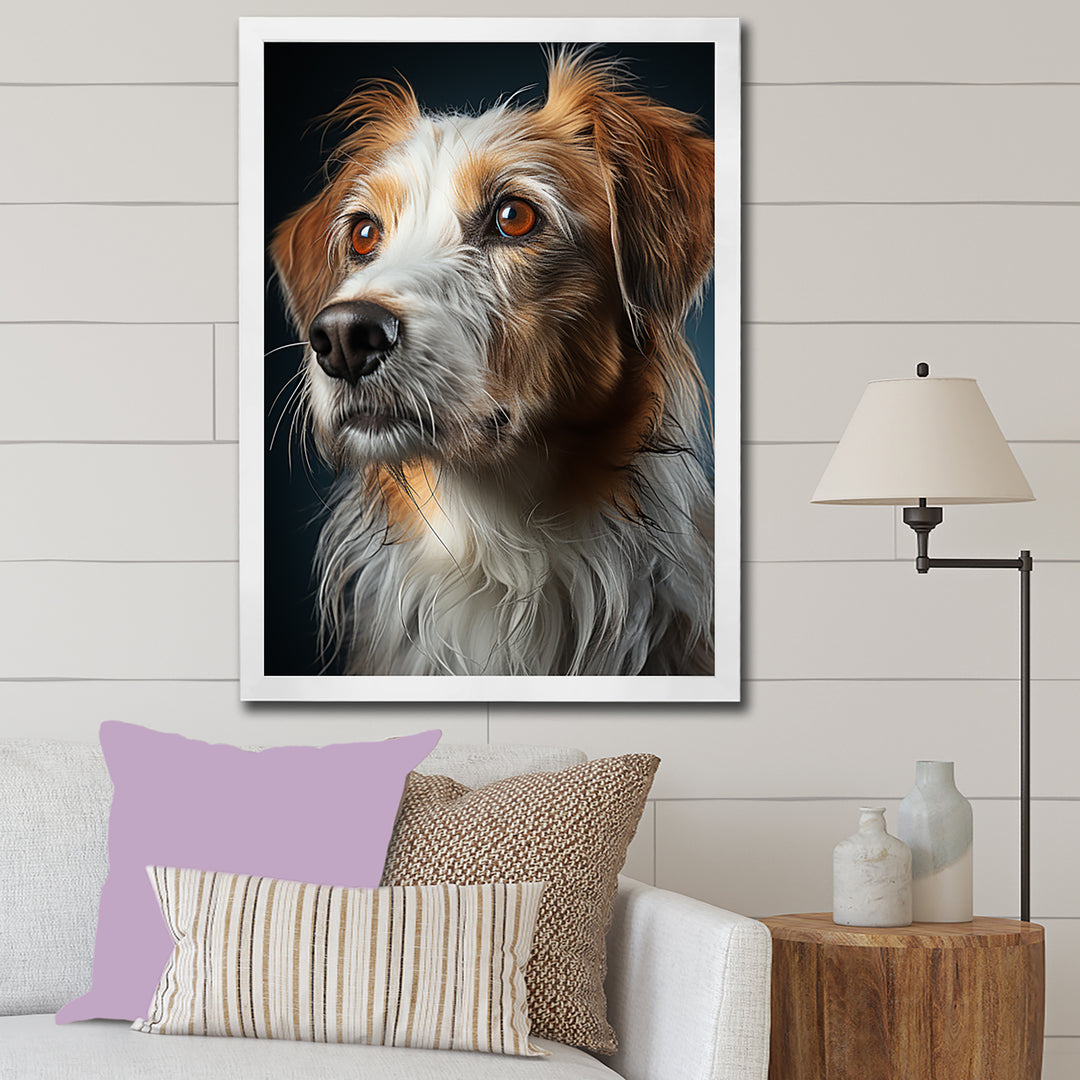 Borzoi Beauty - Dog Canvas Wall Art