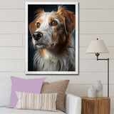 Borzoi Beauty - Dog Canvas Wall Art
