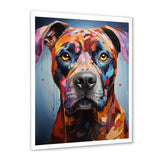 Boxer Boldness - Dog Wall Decor