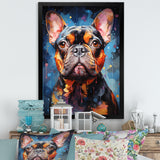 Bulldog Boldness - Black Dog Wall Art