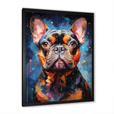 Bulldog Boldness - Black Dog Wall Art