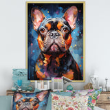 Bulldog Boldness - Black Dog Wall Art