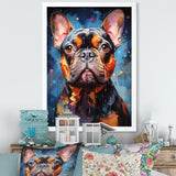 Bulldog Boldness - Black Dog Wall Art