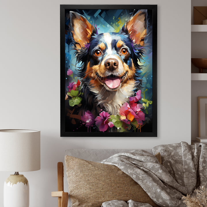 Chihuahua Charisma - Dog Large Canvas Wall Art
