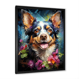 Chihuahua Charisma - Dog Large Canvas Wall Art