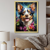 Chihuahua Charisma - Dog Large Canvas Wall Art