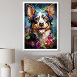 Chihuahua Charisma - Dog Large Canvas Wall Art