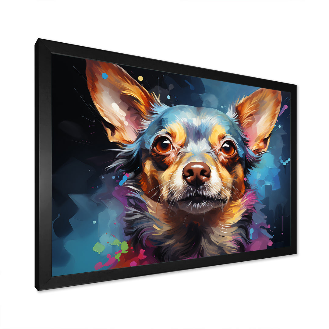 Chihuahua Chic - Dog Living Room Wall Art