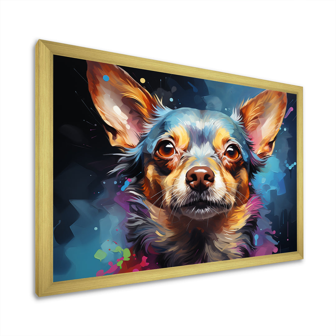 Chihuahua Chic - Dog Living Room Wall Art
