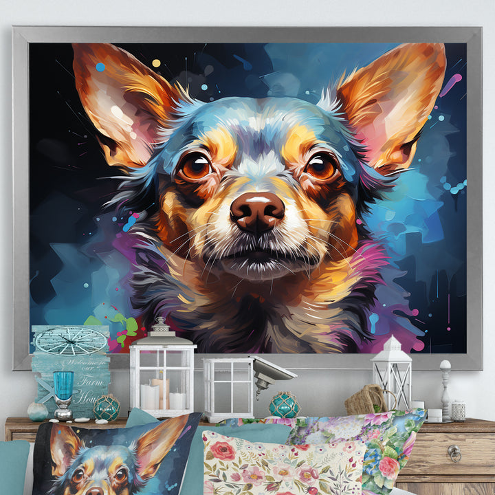 Chihuahua Chic - Dog Living Room Wall Art