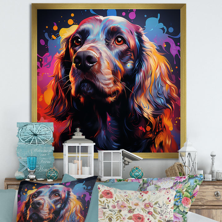 Cocker Spaniel Canvas - Dog Canvas Wall Art