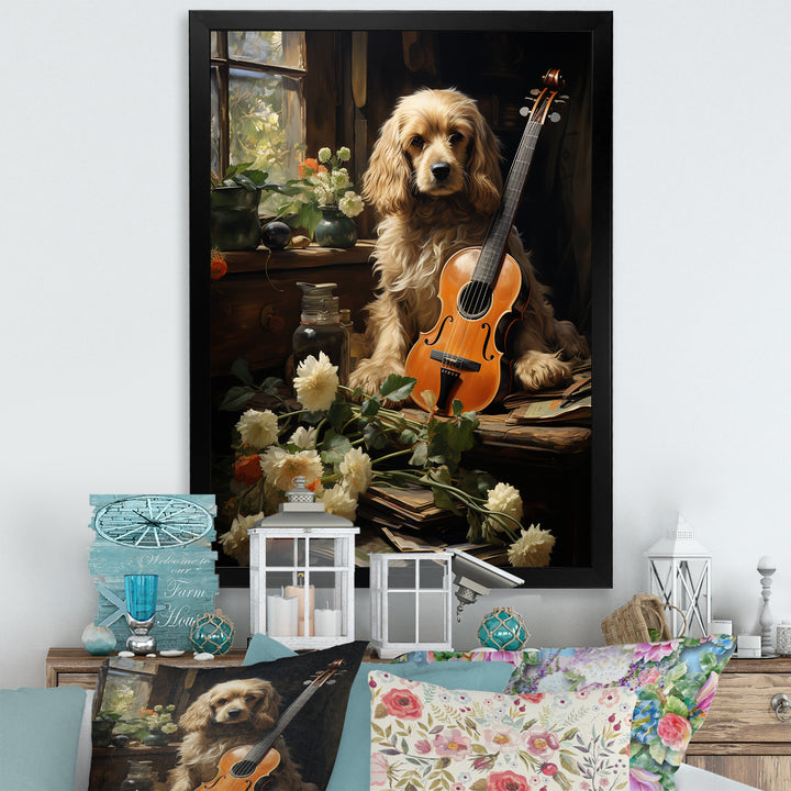 Cocker Spaniel Serenade - Dog Wall Decor