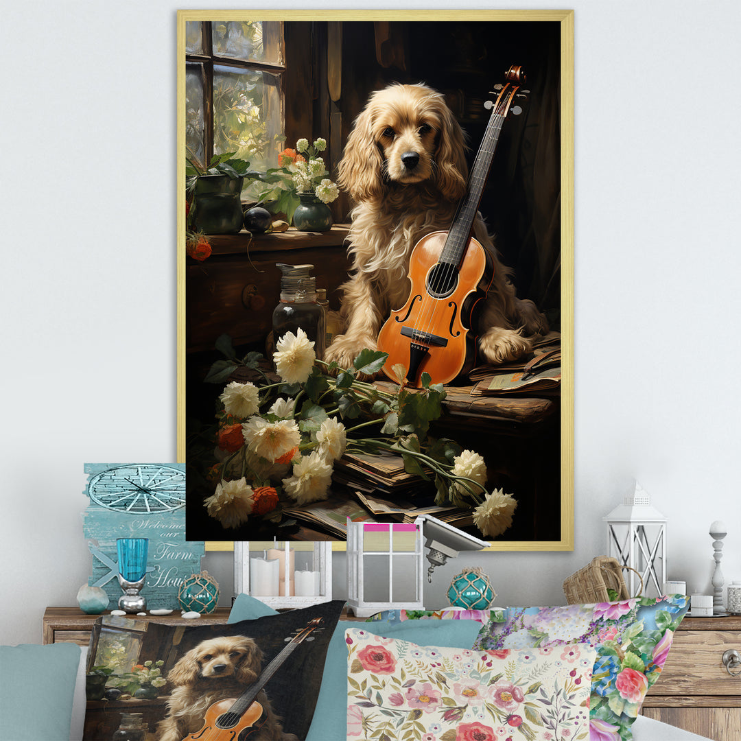 Cocker Spaniel Serenade - Dog Wall Decor