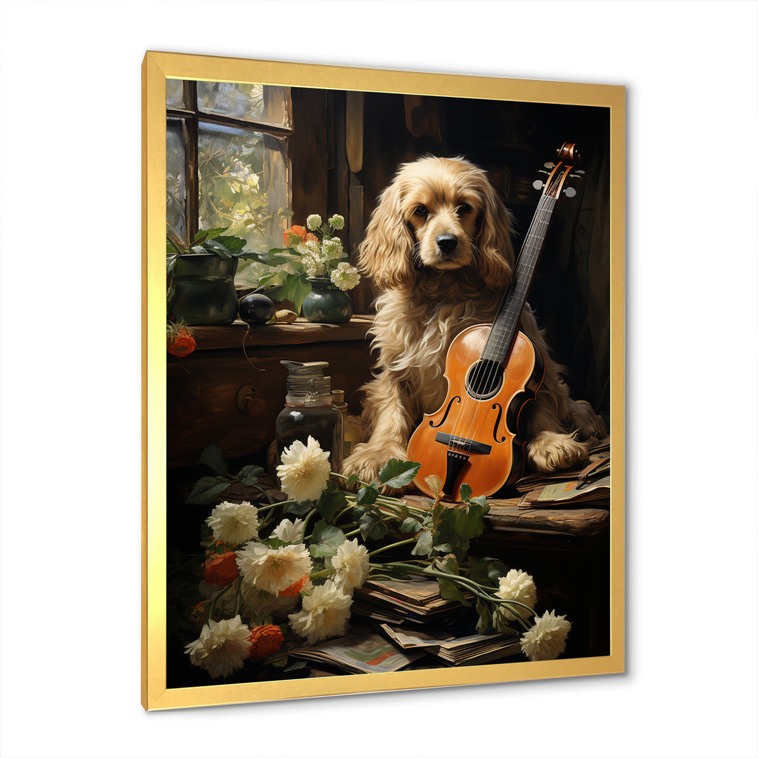 Cocker Spaniel Serenade - Dog Wall Decor