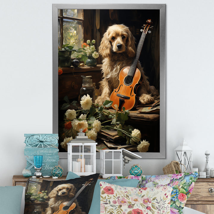 Cocker Spaniel Serenade - Dog Wall Decor