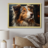 Collie Contemplation - Dog Wall Decor
