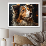 Collie Contemplation - Dog Wall Decor