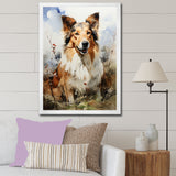 Collie Countryside - Dog Wall Art Prints