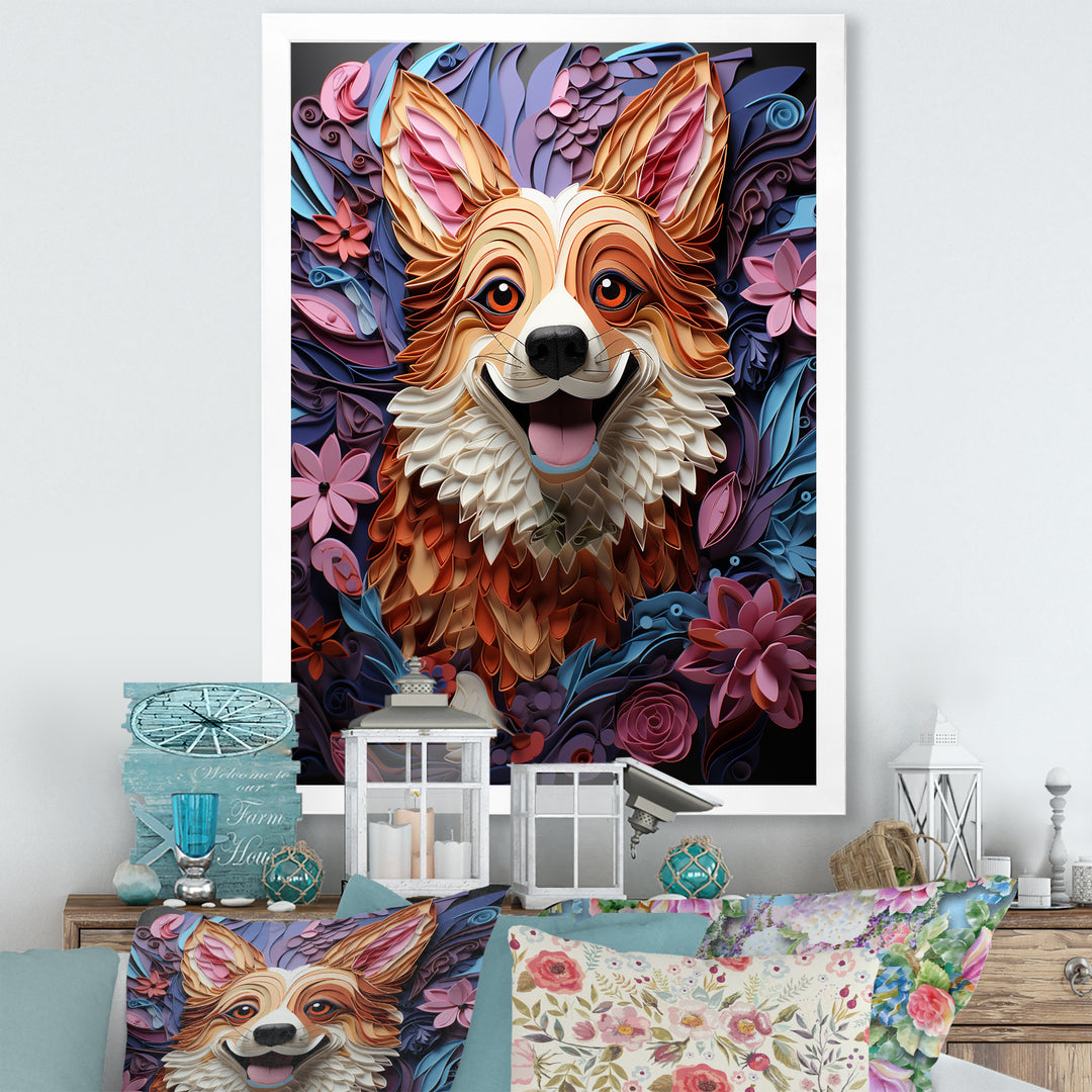 Corgi Charm - Dog Wall Art Prints