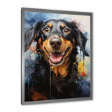 Dachshund Delight - Beige Dog Wall Art