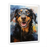 Dachshund Delight - Beige Dog Wall Art