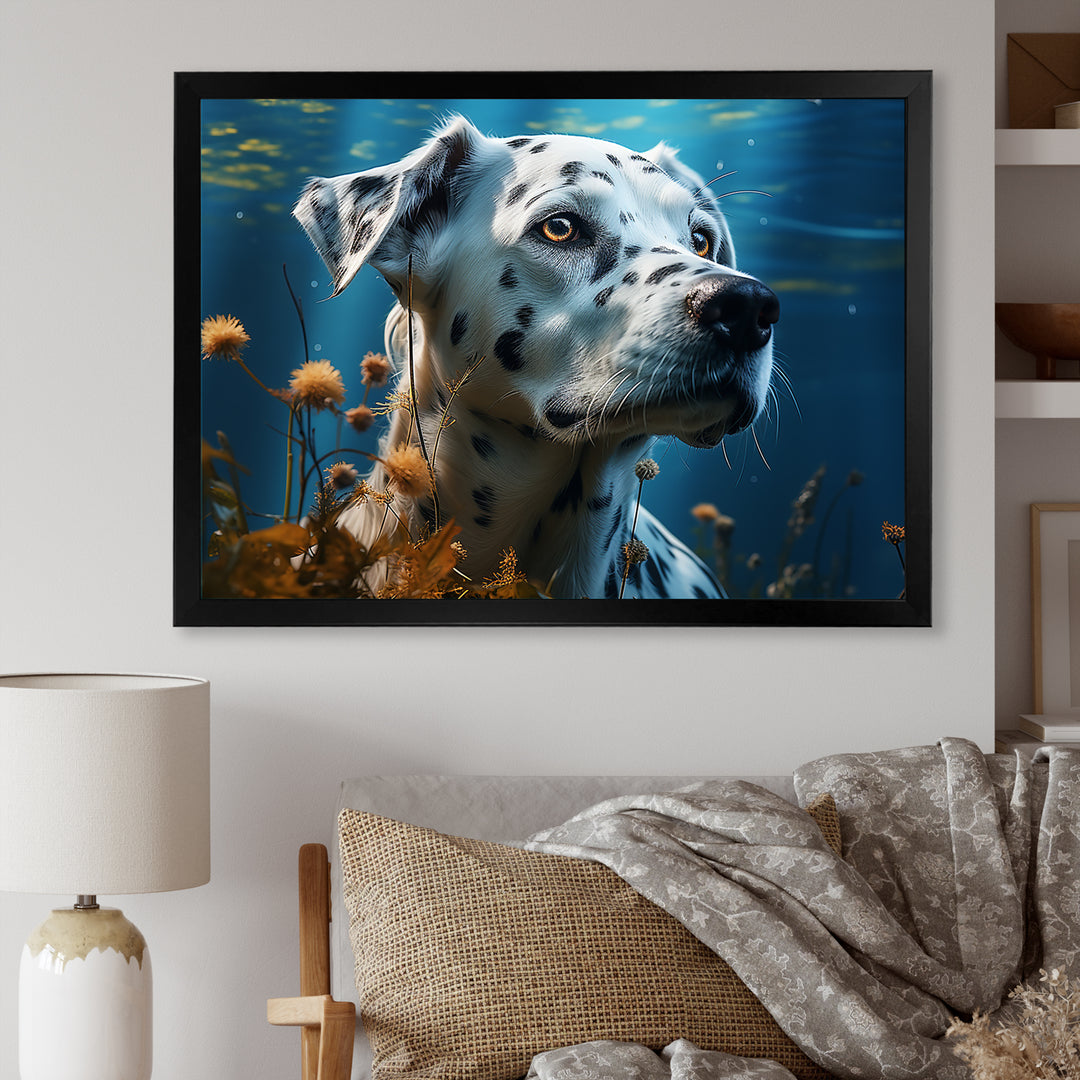 Dalmatian Dream - Dog Canvas Wall Art