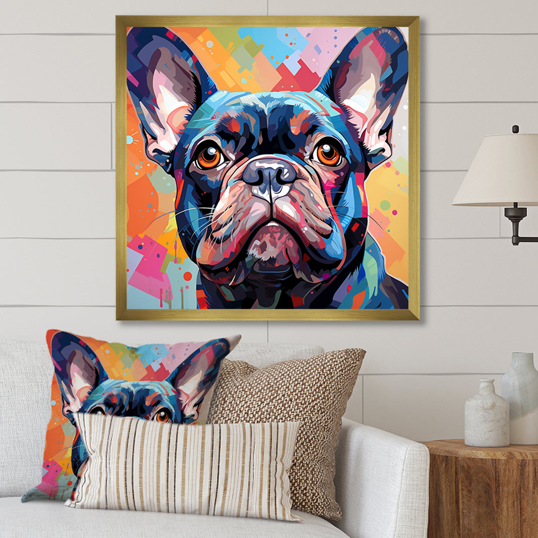 Dog French Bulldog Fiesta - Dog Wall Decor