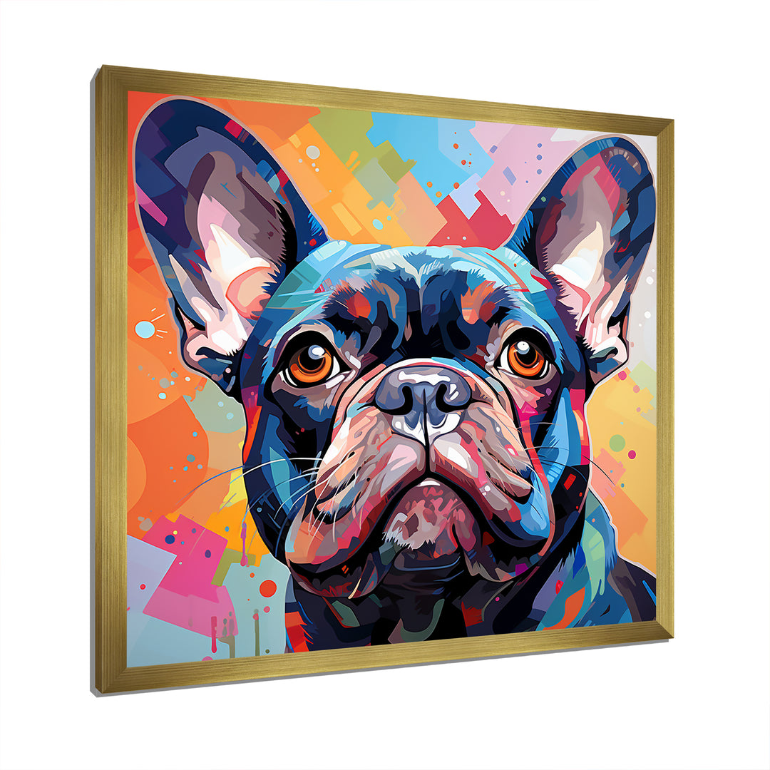 Dog French Bulldog Fiesta - Dog Wall Decor