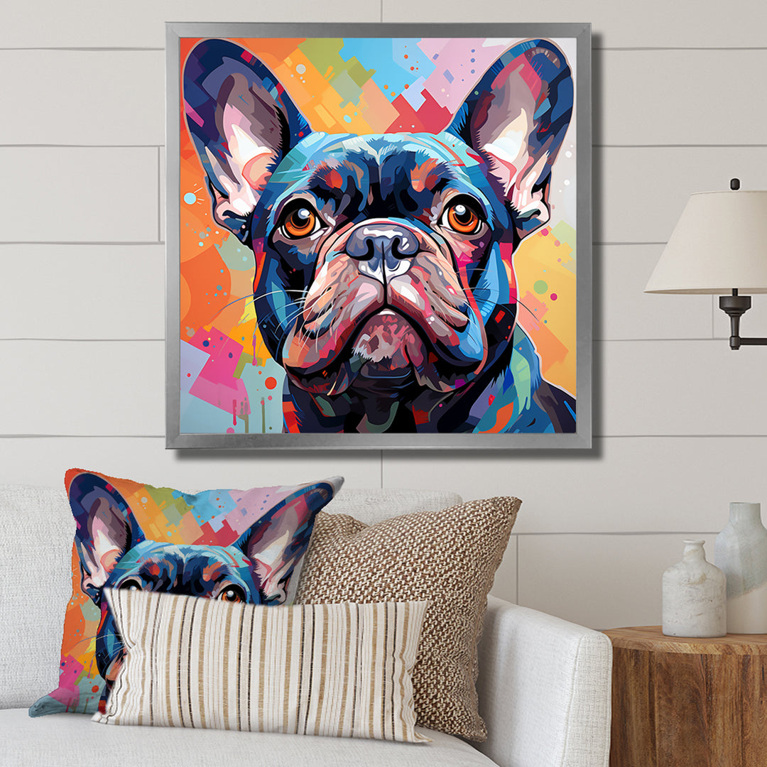 Dog French Bulldog Fiesta - Dog Wall Decor