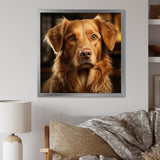 Dog Golden Grace - Brown Dog Wall Art