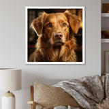 Dog Golden Grace - Brown Dog Wall Art