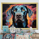 Dog Great Dane Grace - Dog Framed Canvas Art