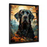 Dog Great Dane Grandeur - Dog Large Canvas Wall Art