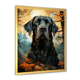 Dog Great Dane Grandeur - Dog Large Canvas Wall Art