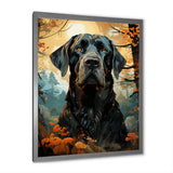 Dog Great Dane Grandeur - Dog Large Canvas Wall Art