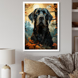 Dog Great Dane Grandeur - Dog Large Canvas Wall Art