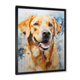 Dog Labrador Dreams - Animals Canvas Wall Art