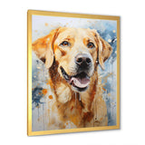 Dog Labrador Dreams - Animals Canvas Wall Art