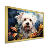 Popart Maltese Magic - Dog Canvas Wall Art