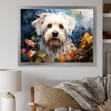 Popart Maltese Magic - Dog Canvas Wall Art