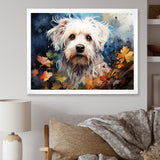 Popart Maltese Magic - Dog Canvas Wall Art