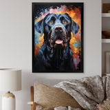 Popart Mastiff Majesty - Blue Dog Wall Art