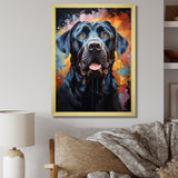 Popart Mastiff Majesty - Blue Dog Wall Art